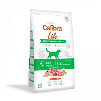 CALIBRA dog LIFE ADULT medium LAMB - 12kg 2