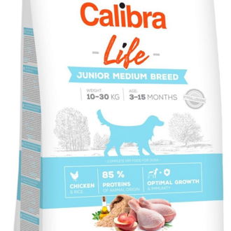 CALIBRA dog LIFE JUNIOR medium CHICKEN - 12kg 5