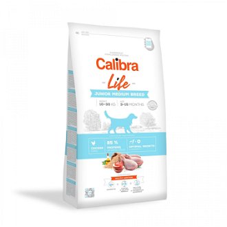 CALIBRA dog LIFE JUNIOR medium CHICKEN - 12kg