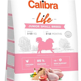 CALIBRA dog LIFE JUNIOR small CHICKEN - 1,5kg 5