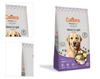 Calibra Dog Premium Line Senior&amp;Light 12 kg NEW - 12kg 4