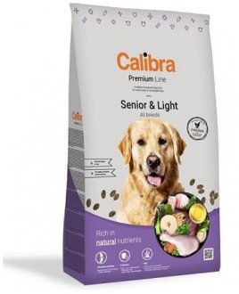 Calibra Dog Premium Line Senior&amp;Light 12 kg NEW - 12kg