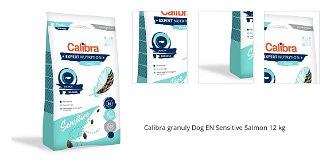 Calibra granuly Dog EN Sensitive Salmon 12 kg 1