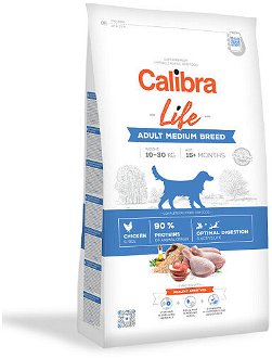 Calibra granuly Dog Life Adult Medium Breed Chicken 12 kg