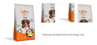 Calibra granuly Dog Premium Line Energy 12 kg 1