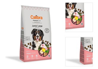 Calibra granuly Dog Premium Line Junior Large 12 kg 3