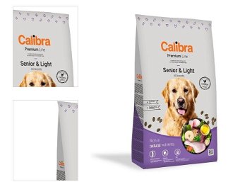 Calibra granuly Dog Premium Line Senior & Light 12 kg 4