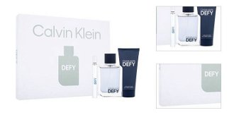 Calvin Klein CK Defy - EDT 100 ml + sprchový gel 100 ml + EDT 10 ml 3