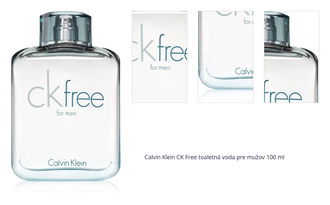 Calvin Klein CK Free toaletná voda pre mužov 100 ml 1