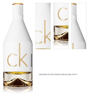 Calvin Klein CK IN2U toaletná voda pre ženy 100 ml 1