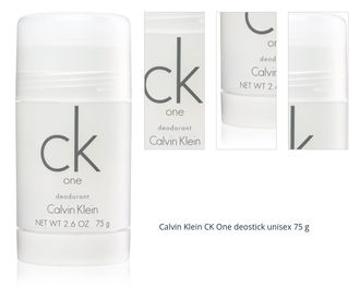 Calvin Klein CK One deostick unisex 75 g 1