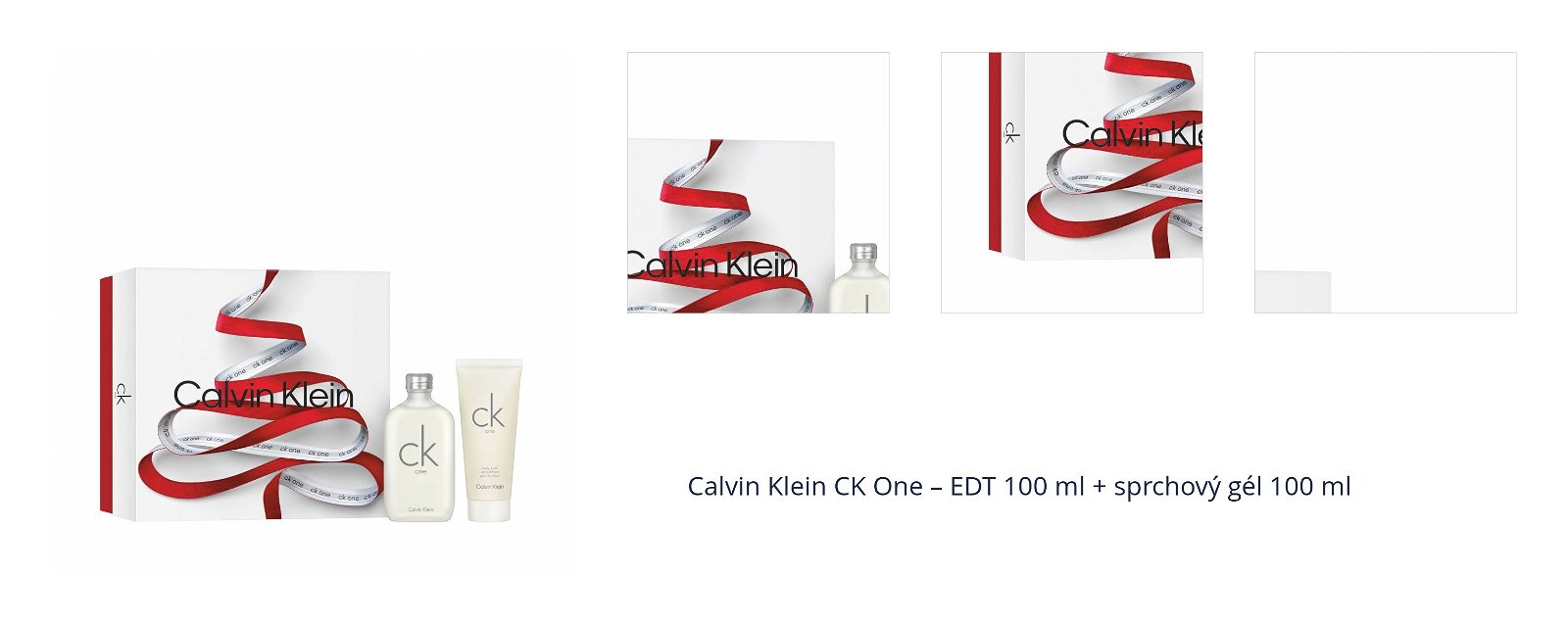 Calvin Klein CK One – EDT 100 ml + sprchový gél 100 ml 1
