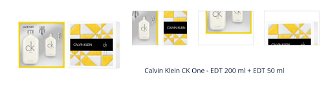 Calvin Klein CK One - EDT 200 ml + EDT 50 ml 1