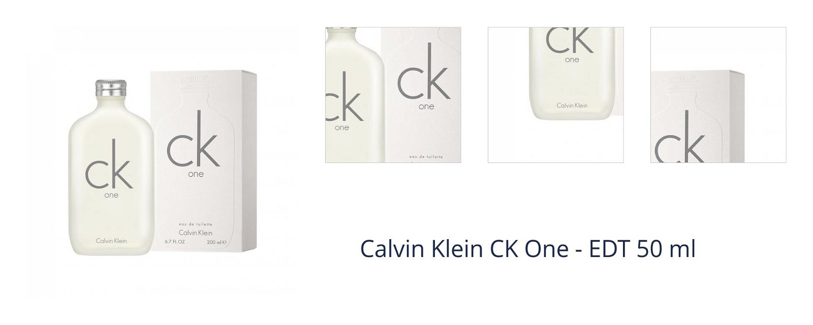 Calvin Klein CK One - EDT 50 ml 1