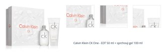 Calvin Klein CK One - EDT 50 ml + sprchový gel 100 ml 1