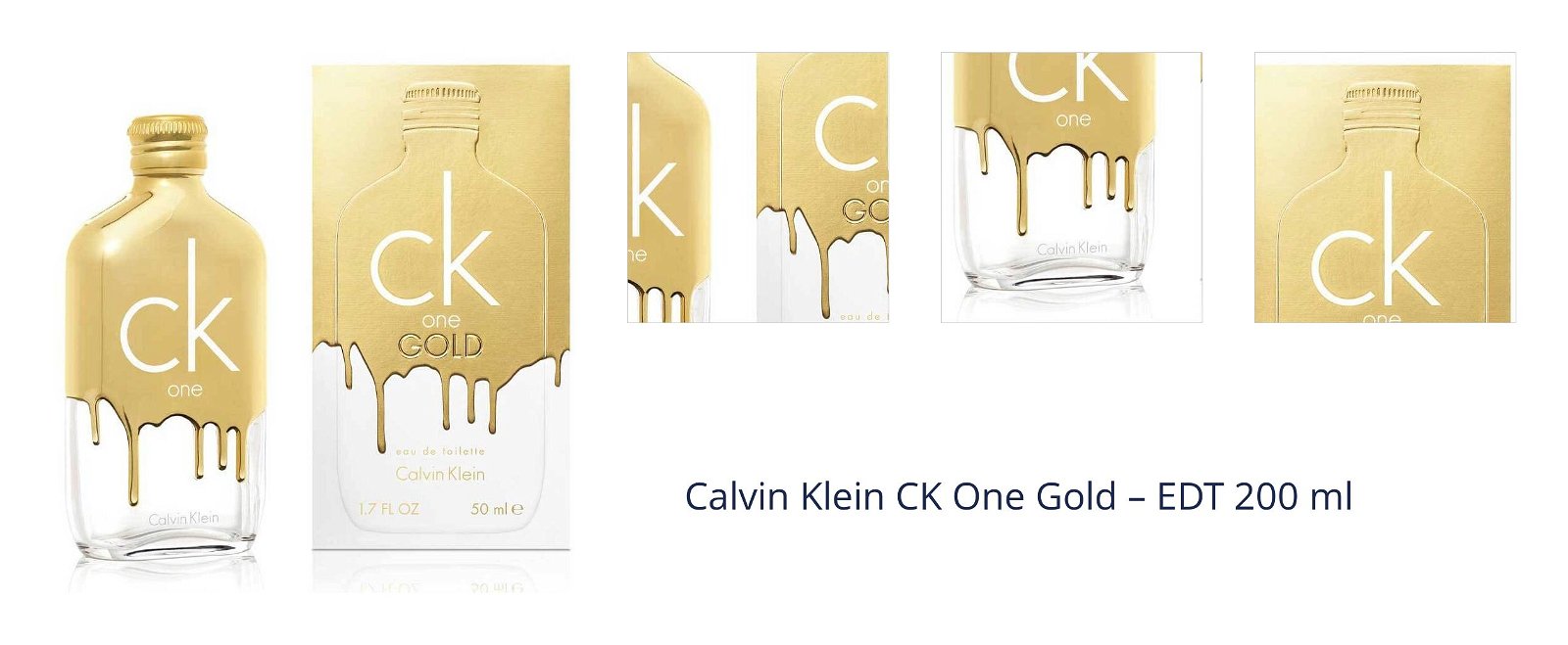Calvin Klein CK One Gold – EDT 200 ml 1