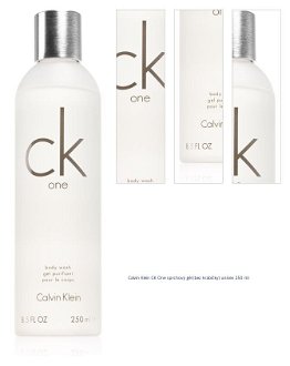 Calvin Klein CK One sprchový gél (bez krabičky) unisex 250 ml 1