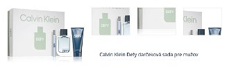 Calvin Klein Defy darčeková sada pre mužov 1
