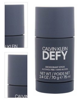 CALVIN KLEIN Defy dezodorant pre mužov 75 ml 4