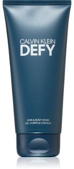 Calvin Klein Defy sprchový gél na vlasy a telo pre mužov 200 ml