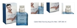 Calvin Klein Eternity Aqua For Men - EDT 200 ml 1
