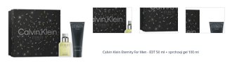 Calvin Klein Eternity For Men - EDT 50 ml + sprchový gel 100 ml 1
