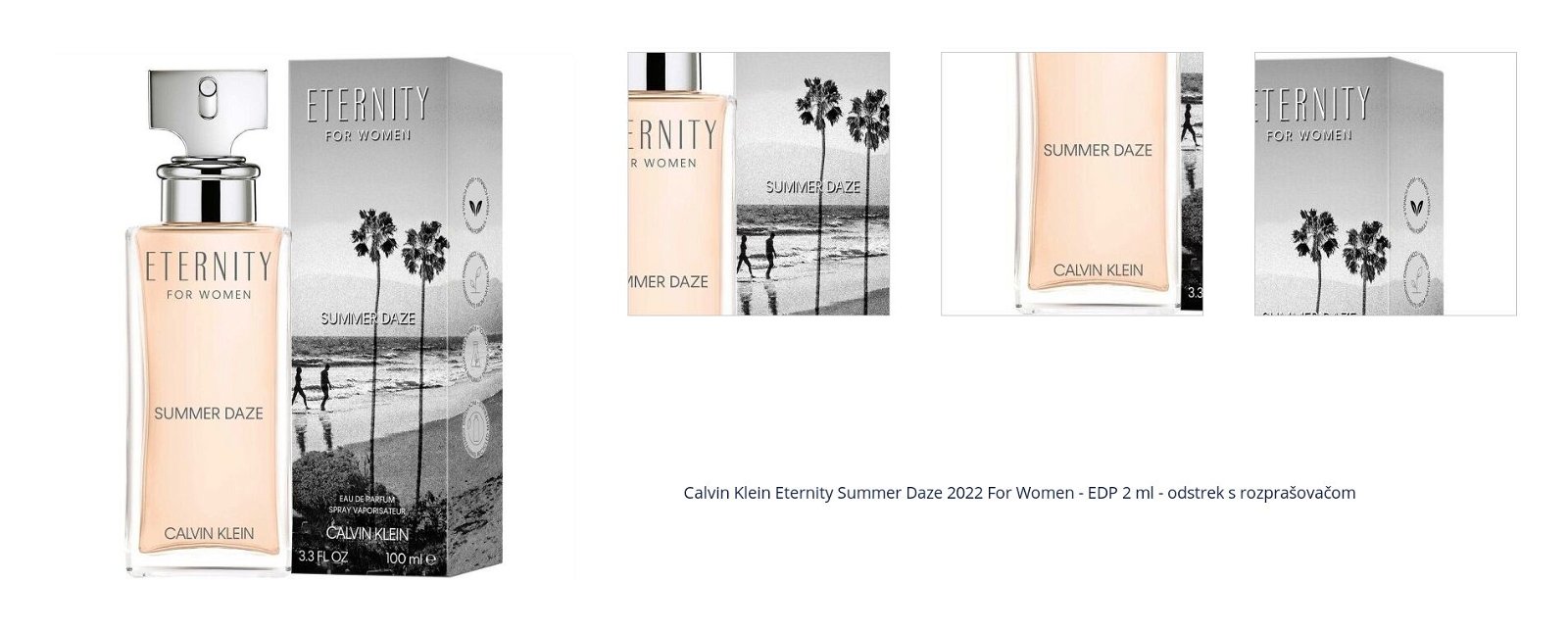 Calvin Klein Eternity Summer Daze 2022 For Women - EDP 2 ml - odstrek s rozprašovačom 7