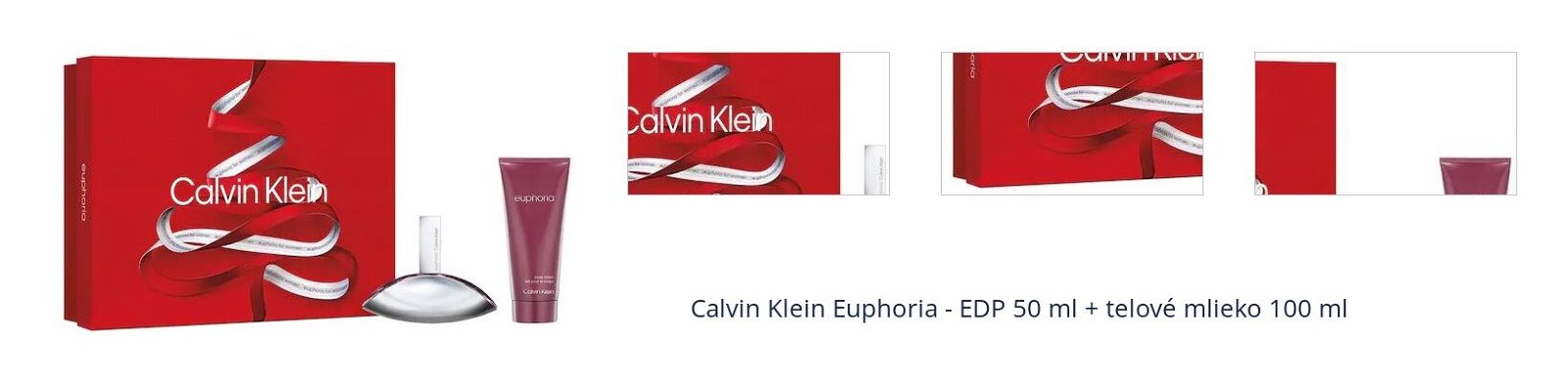 Calvin Klein Euphoria - EDP 50 ml + telové mlieko 100 ml 1