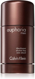 Calvin Klein Euphoria Men deostick (bez alkoholu) pre mužov 75 ml