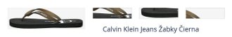 Calvin Klein Jeans Žabky Čierna 1