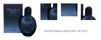 Calvin Klein Obsession Night For Men - EDT 125 ml 1