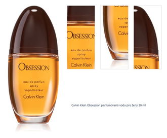 Calvin Klein Obsession parfumovaná voda pre ženy 30 ml 1