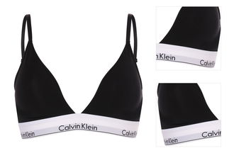 Calvin Klein Underwear Podprsenka  čierna melírovaná / biela 3