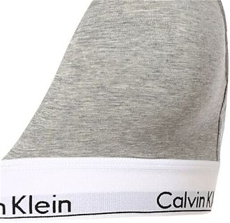Calvin Klein Podprsenka  kamenná / čierna / biela 9