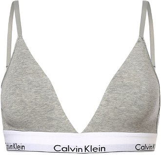 Calvin Klein Podprsenka  kamenná / čierna / biela