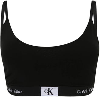 Calvin Klein Underwear Plus Podprsenka  čierna / biela