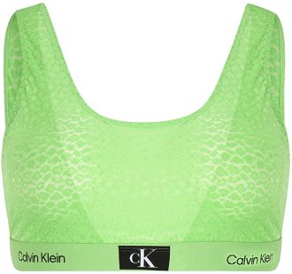 Calvin Klein Underwear Plus Podprsenka  svetlozelená / čierna