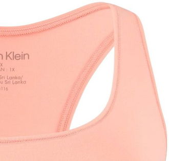 Calvin Klein Underwear Plus Podprsenka  pastelovo ružová / čierna / biela 7