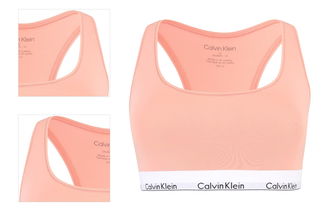 Calvin Klein Underwear Plus Podprsenka  pastelovo ružová / čierna / biela 4