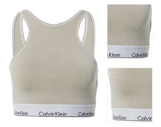Calvin Klein Underwear Podprsenka  béžová / čierna / biela 3