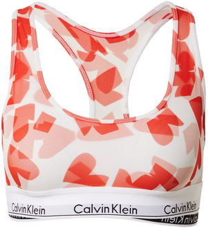 Calvin Klein Underwear Podprsenka  červená / čierna / biela