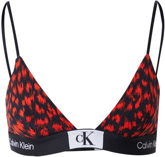 Calvin Klein Underwear Podprsenka  červená / čierna / biela 2