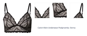 Calvin Klein Underwear Podprsenka  čierna 1