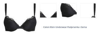 Calvin Klein Underwear Podprsenka  čierna 1