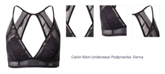 Calvin Klein Underwear Podprsenka  čierna 1