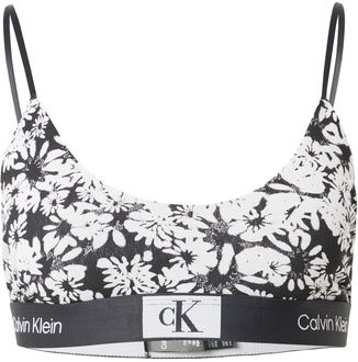 Calvin Klein Underwear Podprsenka  čierna / biela