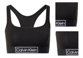 Calvin Klein Underwear Podprsenka 'Reimagine Heritage'  čierna / biela 3
