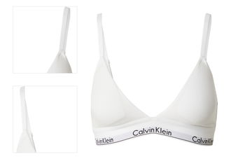 Calvin Klein Underwear Podprsenka  čierna / biela 4