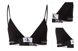 Calvin Klein Underwear Podprsenka  čierna / biela 3