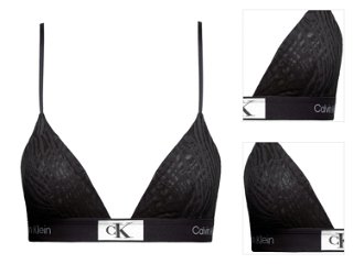 Calvin Klein Underwear Podprsenka  čierna / biela 3